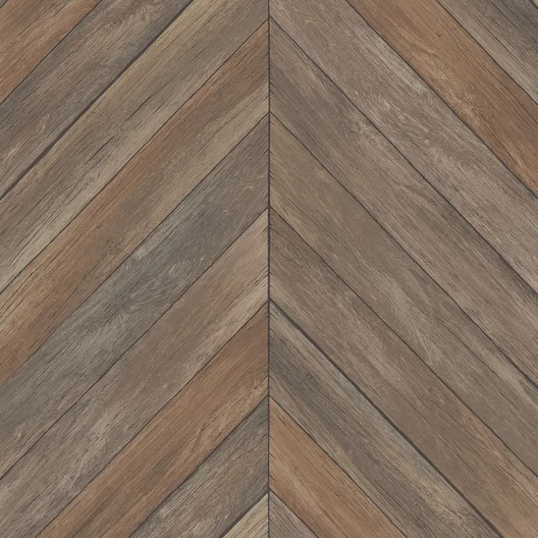 2540-24006 Parisian Brown Parquet Wallpaper