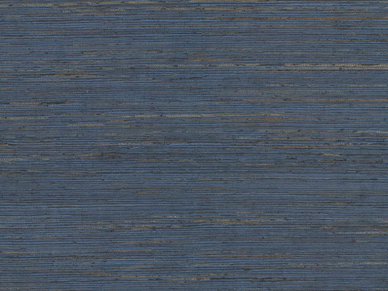 2829-82042 Pattini Indigo Grasscloth Wallpaper