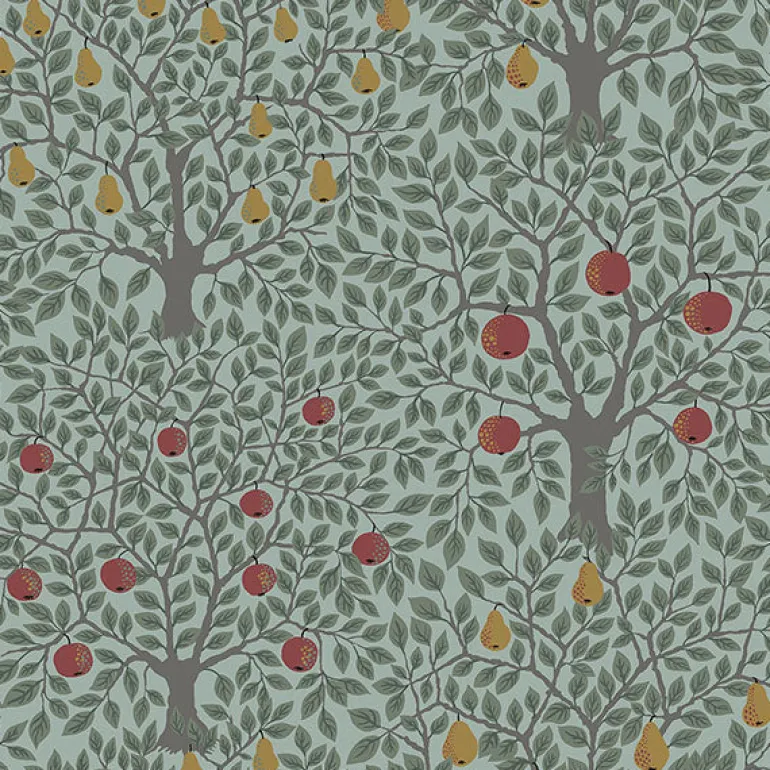 2948-33014 Pomona Green Fruit Tree Wallpaper