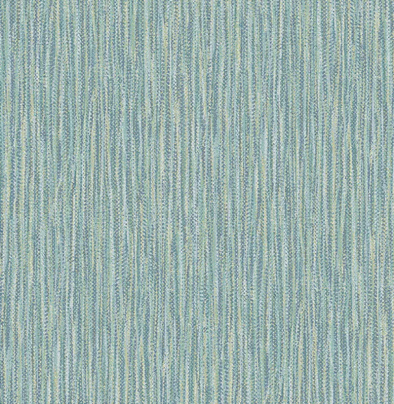 2901-25420 Raffia Thames Aqua Faux Grasscloth Wallpaper