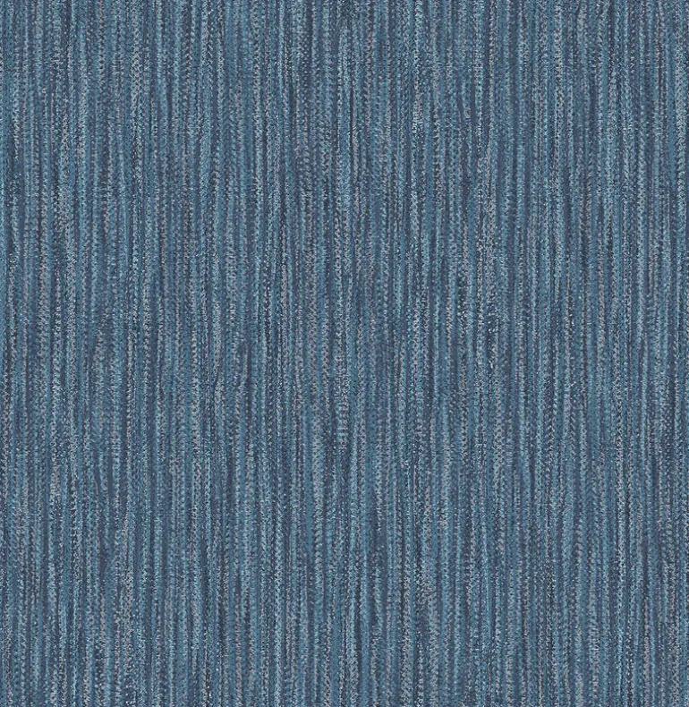 2901-25423 Raffia Thames Blue Faux Grasscloth Wallpaper