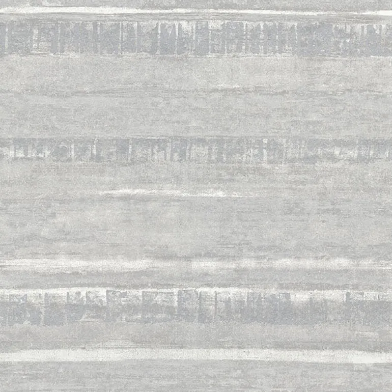 4019-86417 Rakasa Silver Distressed Stripe Wallpaper