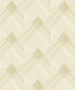 4020-96707 Raoul Butter Fanning Diamonds Wallpaper
