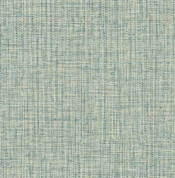 2908-24944 Rattan Teal Woven Wallpaper