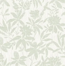 4025-82535 Riemann Green Floral Wallpaper