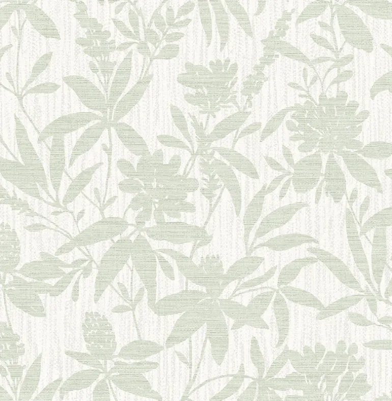 4025-82535 Riemann Green Floral Wallpaper