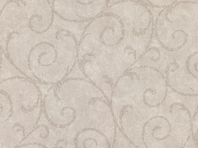 2830-2737 Sansa Khaki Plaster Scroll Wallpaper