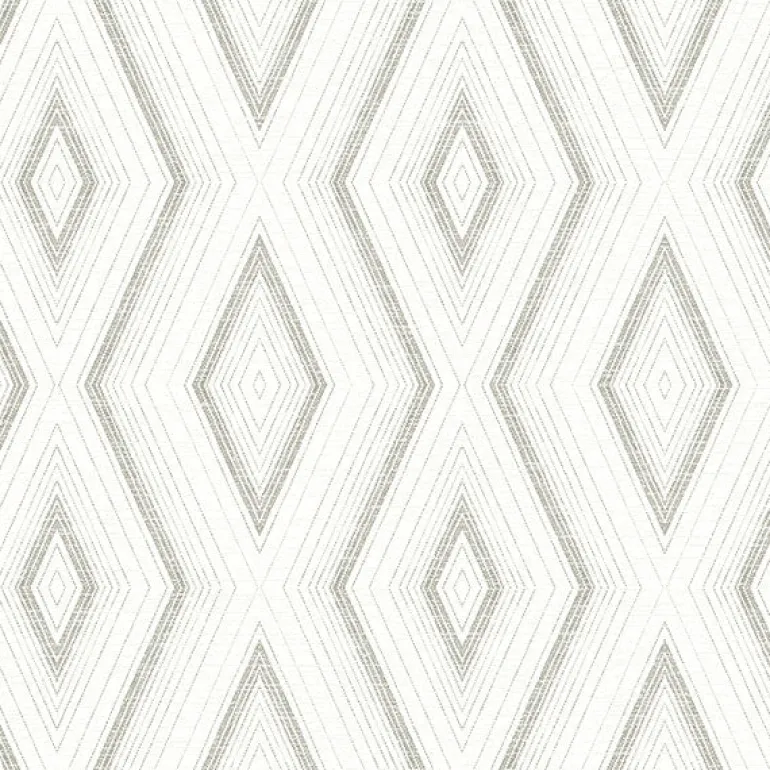 3120-13663 Santa Cruz Grey Geometric Wallpaper