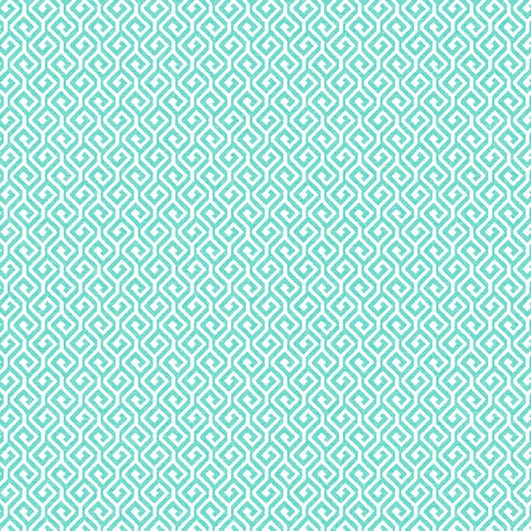 2744-24101 Sete Aqua Greek Key Wallpaper