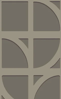 395804 Shapes Dark Grey Curved Trellis Wallpaper