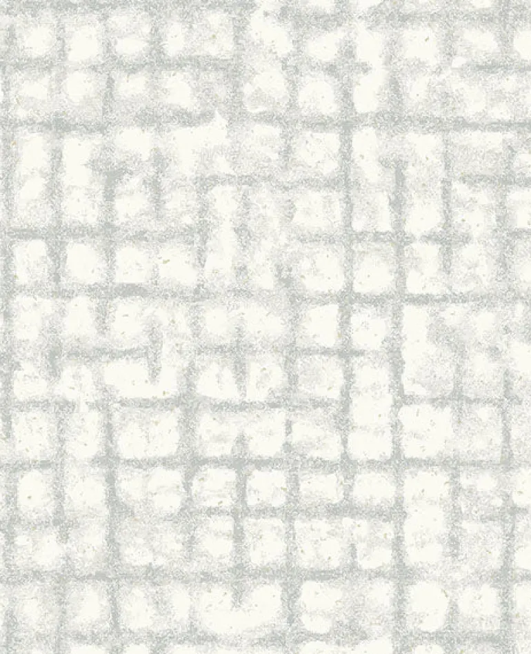 2964-87348 Shea Light Grey Distressed Geometric Wallpaper