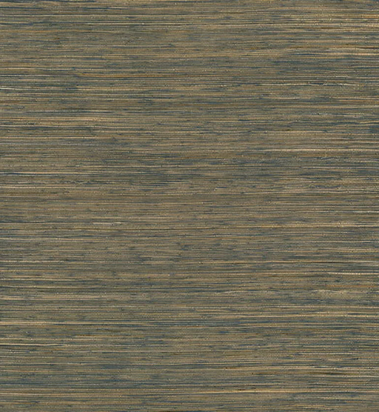 2972-86111 Shuang Teal Handmade Grasscloth Wallpaper
