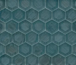 2972-86112 Shunan Blue Wood Veneer Inlay Wallpaper