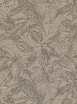 2910-2744 Simone Light Brown Tropical Wallpaper