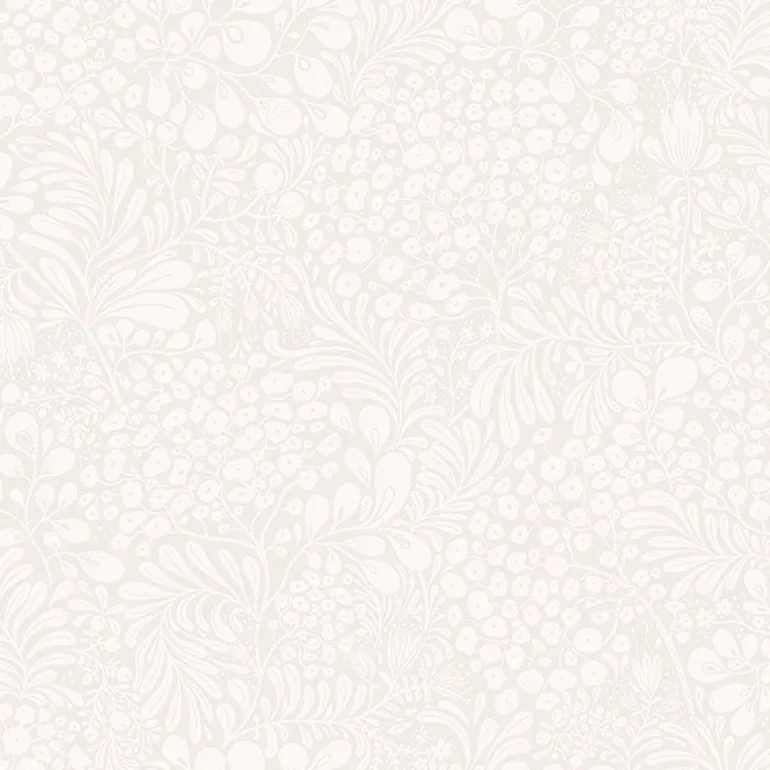 2932-65132 Siv Light Grey Botanical Wallpaper