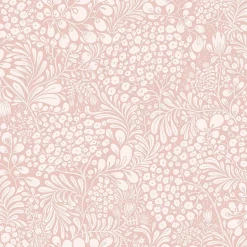 2932-65134 Siv Pink Botanical Wallpaper