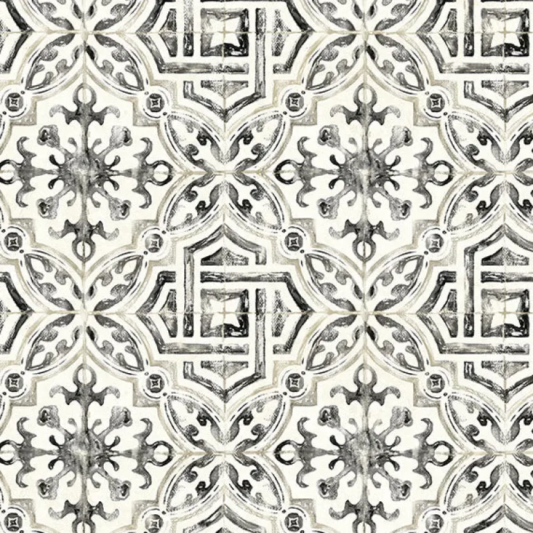 3120-12331 Sonoma Black Beach Tile Wallpaper