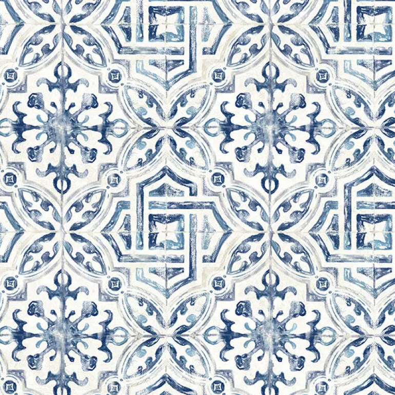 3120-12332 Sonoma Blue Beach Tile Wallpaper