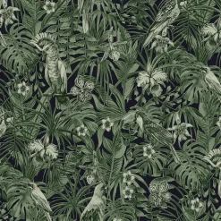 2979-37210-1 Susila Green Tropical Wallpaper