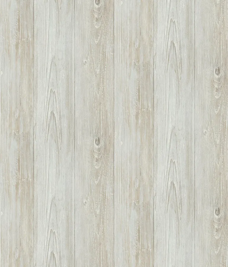 2767-64227 Thatcher Light Grey Wood Wallpaper