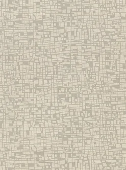 2945-1112 Tiffany Taupe Abstract Geometric Wallpaper