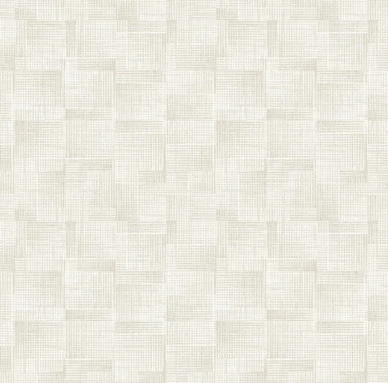 2971-86161 Ting Cream Abstract Woven Wallpaper