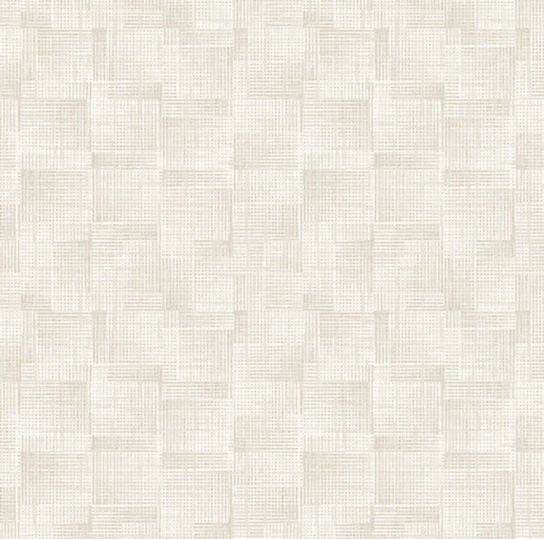 2972-86161 Ting Cream Lattice Wallpaper