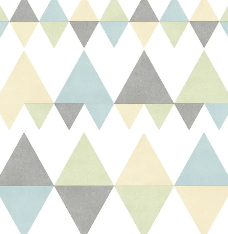 2821-25130 Trilogy Multicolor Geometric Wallpaper
