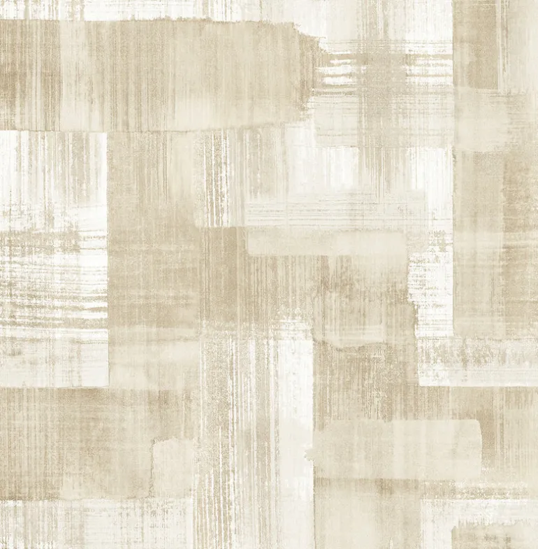 2889-25229 Trosa Beige Brushstroke Wallpaper