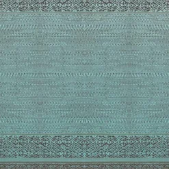 376090 Turquoise Tapestry Wallpaper Mural