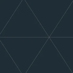 2973-91011 Twilight Black Geometric Wallpaper