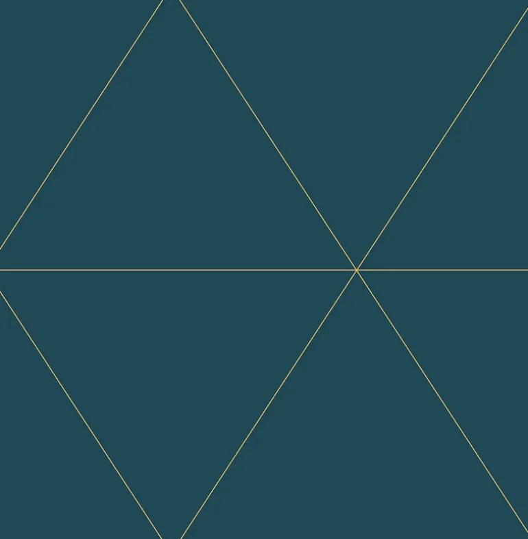 2904-24228 Twilight Teal Modern Geometric Wallpaper
