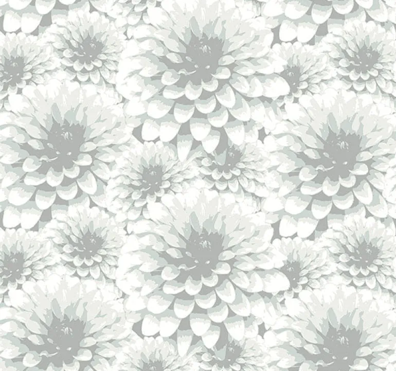 2861-87519 Umbra Light Grey Floral Wallpaper