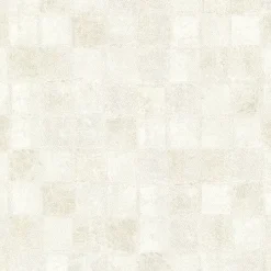 4019-86420 Varak White Checkerboard Wallpaper
