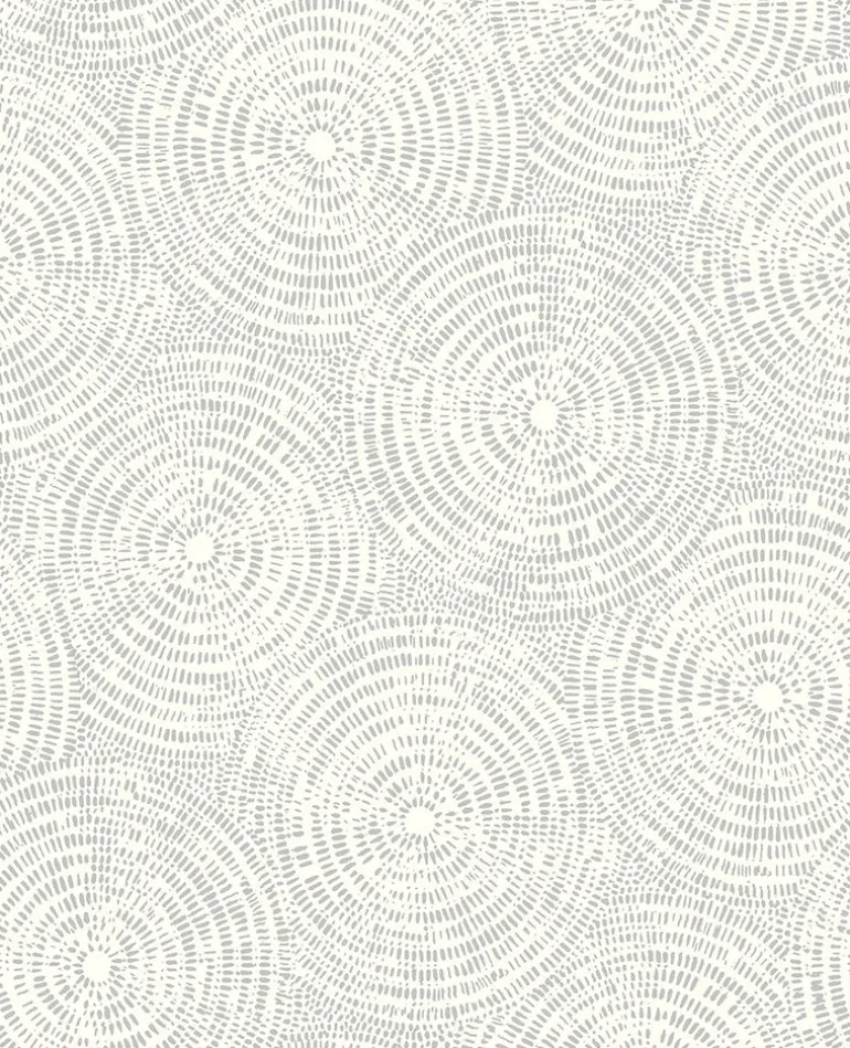 2904-24523 Vatten Platinum Geometric Wallpaper
