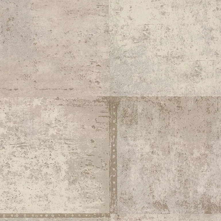 2927-10901 Vela Taupe Distressed Geometric Wallpaper