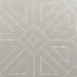 2902-87338 Voltaire Platinum Geometric Wallpaper