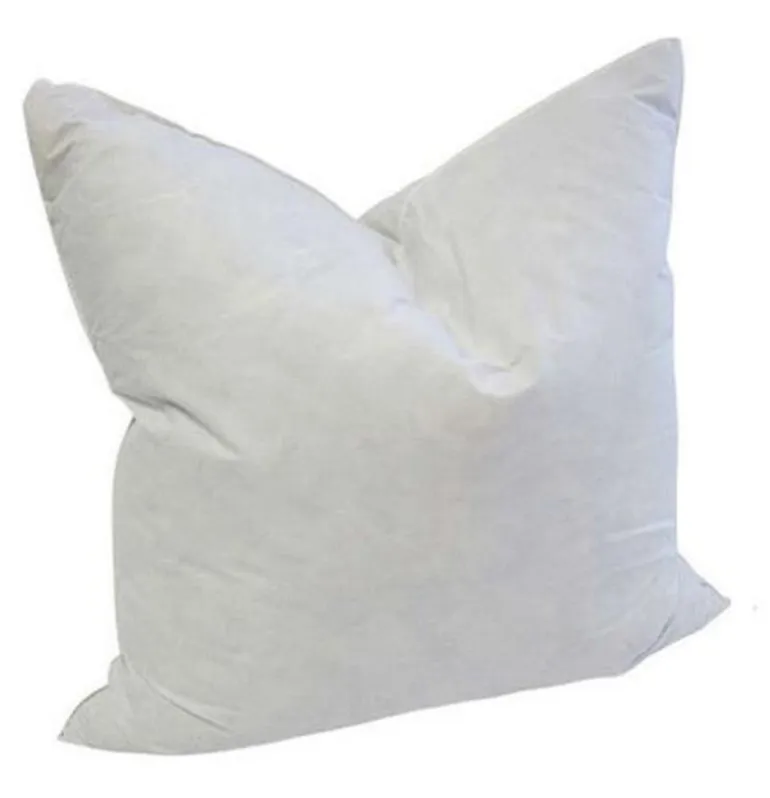 24 x 24 Square Feather Down Pillow Form Insert