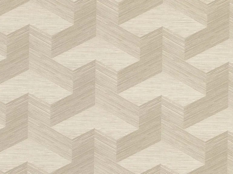 2829-82057 Y Knot Neutral Geometric Texture Wallpaper