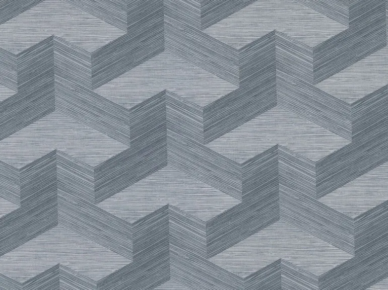 2829-82064 Y Knot Slate Geometric Texture Wallpaper