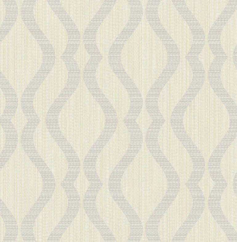 2834-25064 Yves Multicolor Ogee Wallpaper