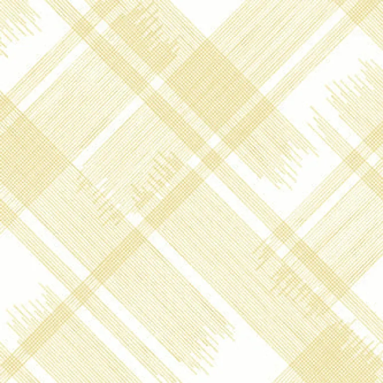 2973-90701 Zag Yellow Modern Plaid Wallpaper