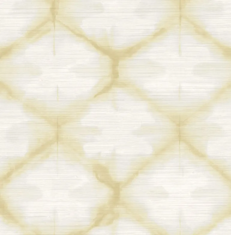 2744-24162 Zanzibar Gold Shibori Wallpaper