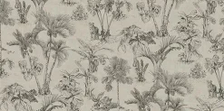 4044-38021-4 Zapata Black Tropical Jungle Wallpaper