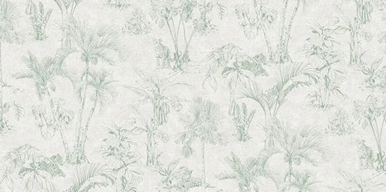 4044-38021-2 Zapata Green Tropical Jungle Wallpaper