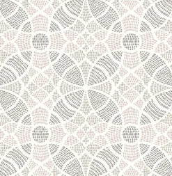2764-24337 Zazen Rose Geometric Wallpaper