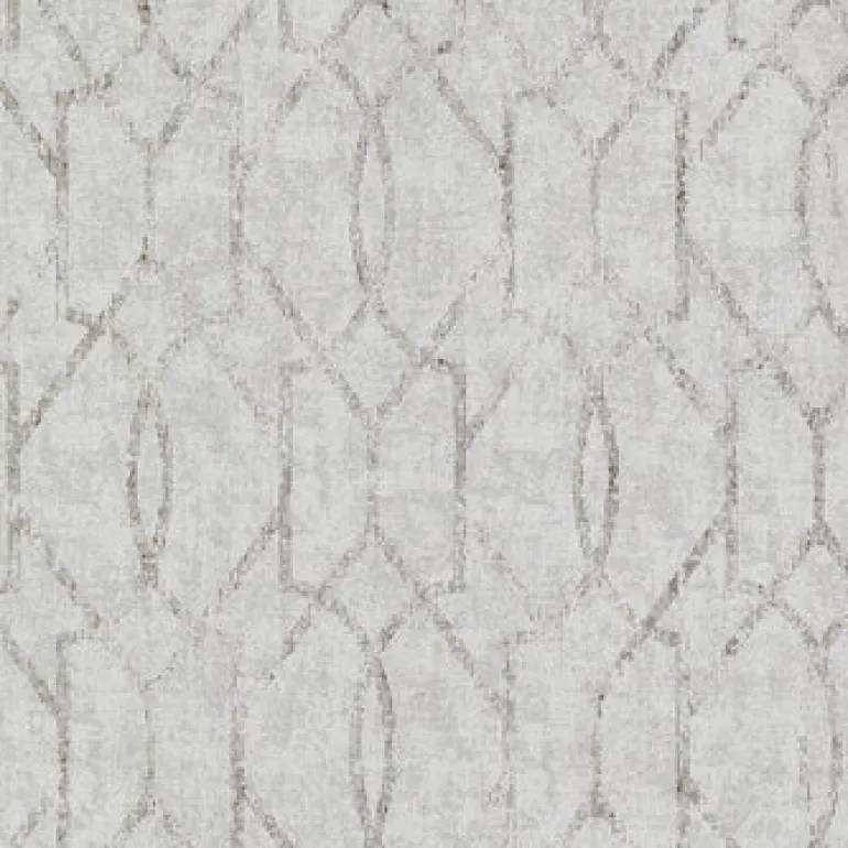 2976-86452 Ziva Platinum Metallic Trellis Wallpaper