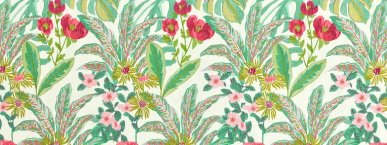 Abelia 214 Tropique Covington Fabric