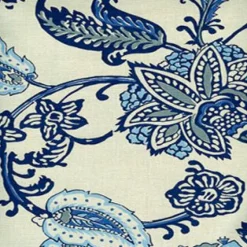 Ajanta Handprint Indigo Sky Laura Kiran Fabric