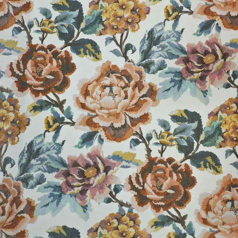 Alaxandra Apricot Regal Fabric